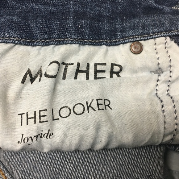 MOTHER The Looker Blue Jeans in Joyride - Picture 6 of 13